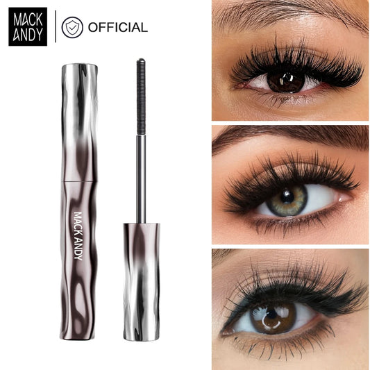 MACKANDY-Mascara allongeant 3D imperméable à l'eau, extension de cils noirs, brosse pour les cils, longue tenue, cadeau cosmétique