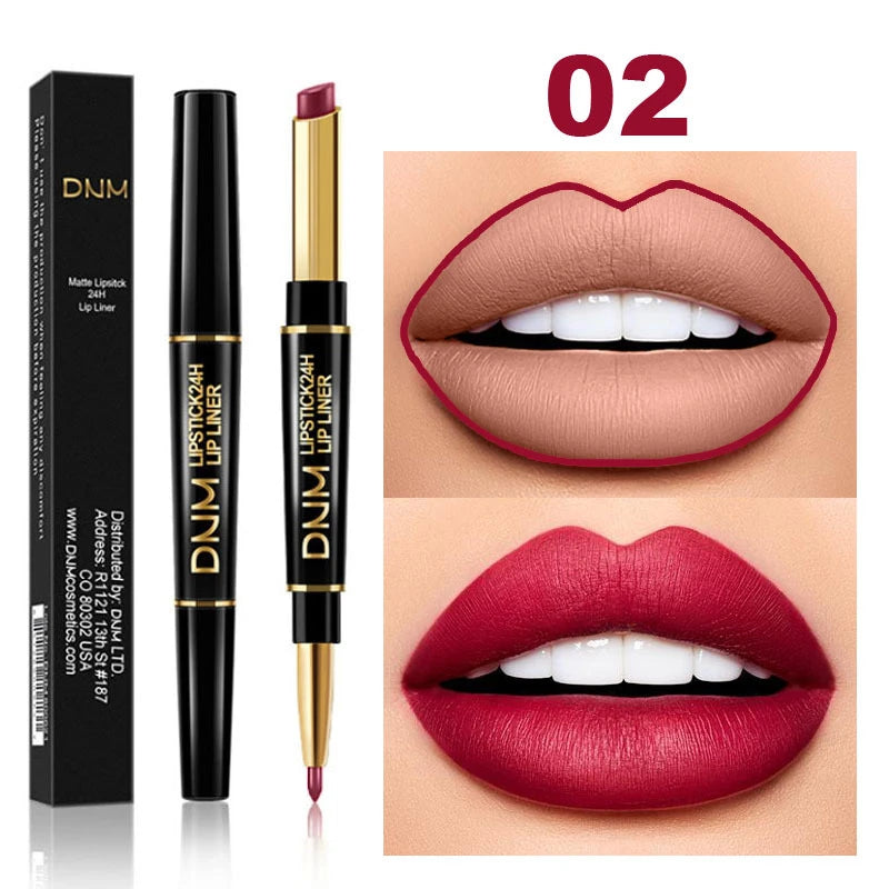 Lipstick Set Sexy Beauty Long Lasting Waterproof Pigment Matte Lipstick Pencils Moisturizer Lips Makeup Kit