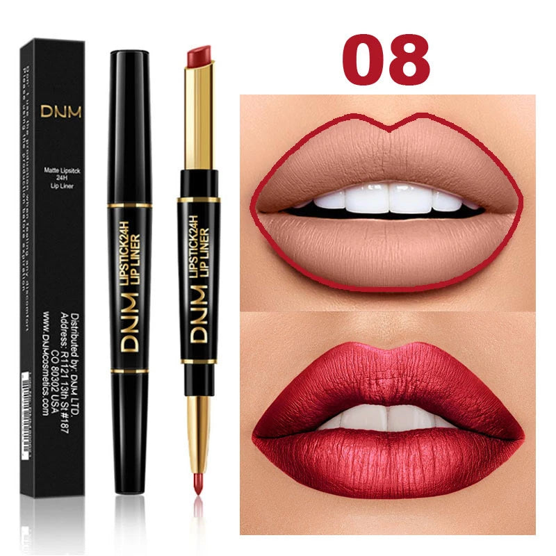 Lipstick Set Sexy Beauty Long Lasting Waterproof Pigment Matte Lipstick Pencils Moisturizer Lips Makeup Kit