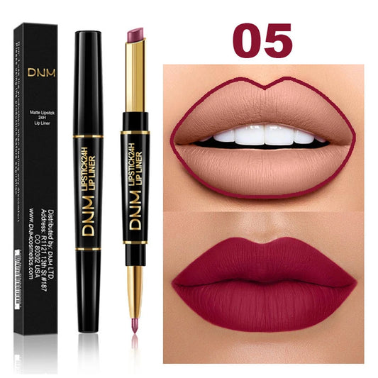 Lipstick Set Sexy Beauty Long Lasting Waterproof Pigment Matte Lipstick Pencils Moisturizer Lips Makeup Kit