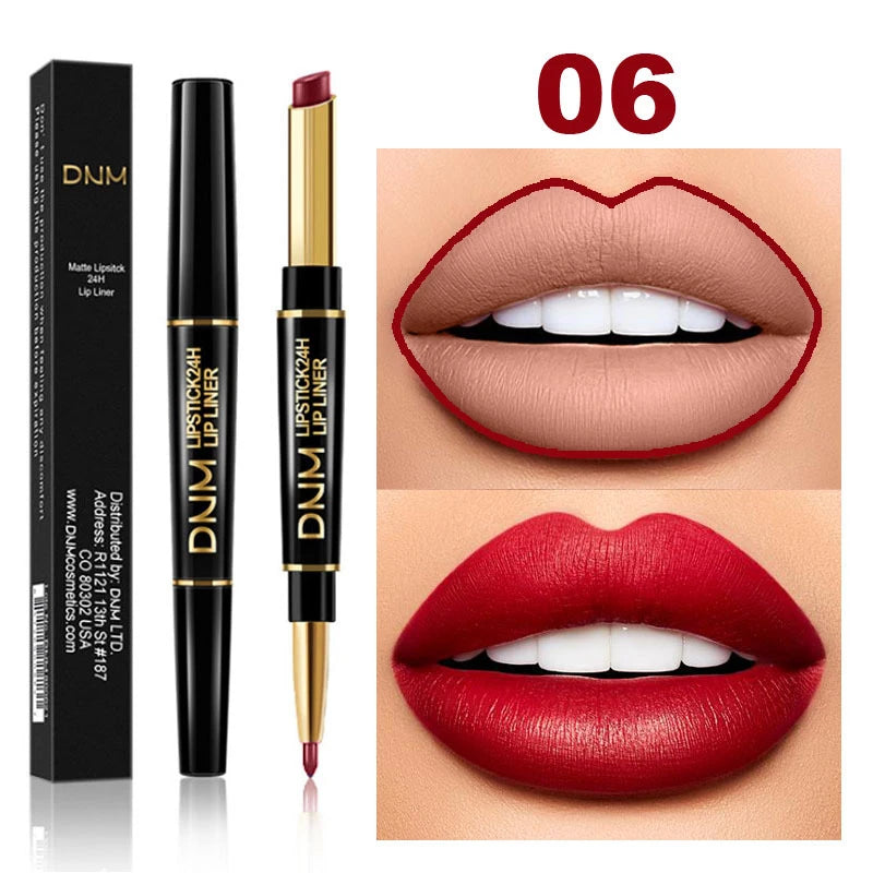 Lipstick Set Sexy Beauty Long Lasting Waterproof Pigment Matte Lipstick Pencils Moisturizer Lips Makeup Kit